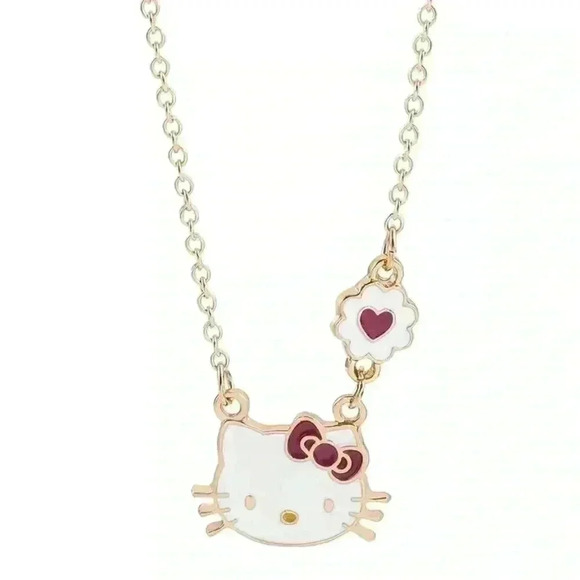 Hello Kitty Pendant Chain Necklace - Picture 3 of 6